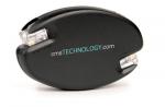 Oval Retractable Modem Cable, Mousemats